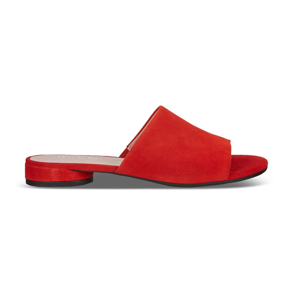 Sandalias Mujer - ECCO Flat Sandals Ii - Rojos - MJZ269807